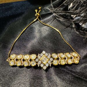 Double-Row Kundan Bracelet