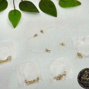 Dainty Single-Strand Gold Ear Chain Set