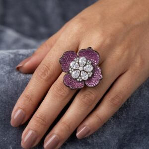 Classic Diamond Solitaire Halo Ring