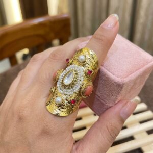 Royal Sapphire Tiered Crown Ring