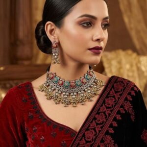 Multi-Color Meenakari Choker