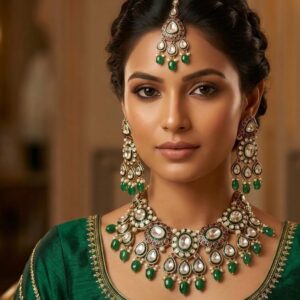 Royal Meenakari bridal Set