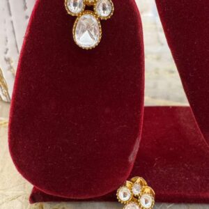 Traditional Kundan Stud Earrings
