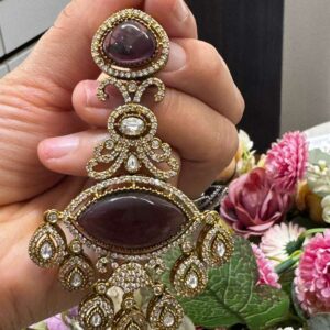 Sabyasachi-inspired heirloom statement earrings
