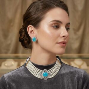 Vintage Multi-Strand Pearl Choker Set