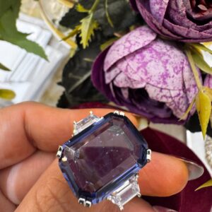 Art Deco Marquise Diamond Statement Ring