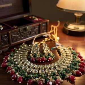 Multicolor Kundan Choker Set