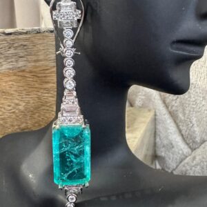 Diamond Drop Earring