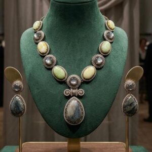 Multi-Gemstone Statement Jewelry Set