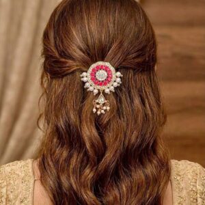 Juda Pin with Red Accent