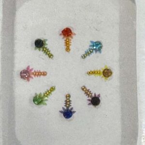 Multi-Color Crystal Drop-Shaped Bindi