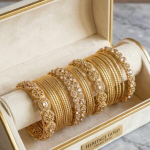 Heritage Gold Bangle Collection