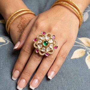 Oversized cocktail ring