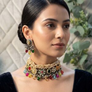Multicolor Choker Necklace